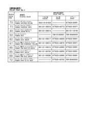 YANMAR B6-1PR B6-2PR Crawler Backhoe Parts Catalog Manual, FOLDOUTS