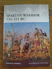 Spartan Warrior by Duncan B. Campbell (Osprey Warrior Series No. 163) BRAND NEW!