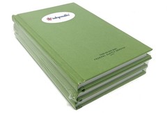 US Military Log Record Books 3 Pack 5.25 x 8 Inch 96 Sheets with Rugged Sewn …