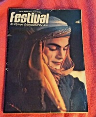 LA TIMES US FESTIVAL OLYMPIC CELEBRATION OF THE ARTS APRIL 15 1984 MAGAZINE
