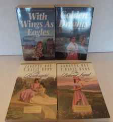 Mixed Lot of 4 Books Trade Paperbacks 8 1/2″ x 5 1/2″ Romance Historical Fiction