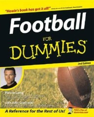 Football For Dummies (For Dummies (Lifestyles Paperback)) – Paperback – GOOD