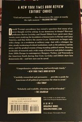 How Democracies Die Daniel Ziblatt Steven Levitsky 2019 TPB Broadway Books