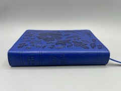 LSB Legacy Standard Bible Compact Edition Blue Floral Faux Leather