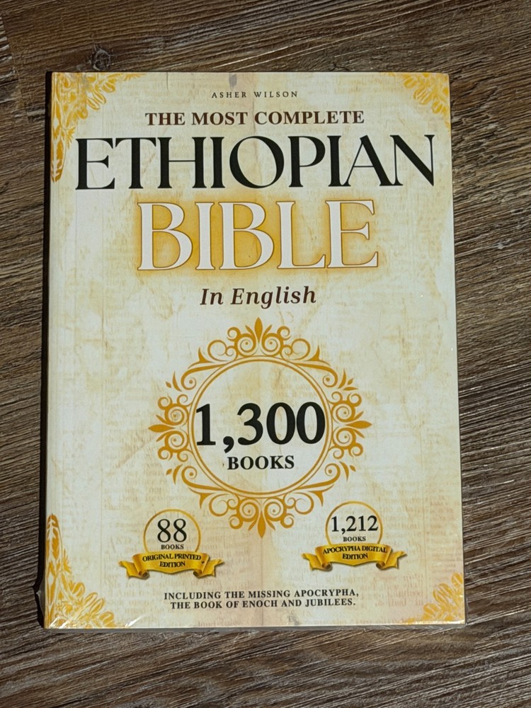 BK: COMPLETE ETHIOPIAN BIBLE: 1300 Books (including 88 Missing Apocrypha Books)