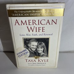 AMERICAN WIFE SIGNED by TAYA KYLE 1st Edition HC/DJ “Love, War, Faith & Renewal”