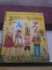 Riddles, Riddles From A to Z Little Golden Book #490
