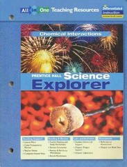 Science Explorer, Chemical – Ring-bound, by Pearson Education – Very Good