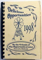 Delicious Opportunities 1998 Community Cookbook Ponca City OK 370+ Pages