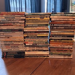 Box of 83 misc. paperbacks; vintage