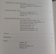Early American Beverages, John Hull Brown, 1966 Ale Beer Cider Perry Liqueurs