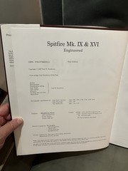 RARE SPITFIRE BOOK MK IX & XVI Paul Monforton ~432p ~890 Photos~ 6.5 lbs ~Illus