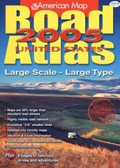 US Road Atlas (United States Road Atlas) – Spiral-bound – VERY GOOD