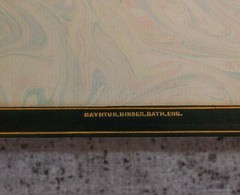 Sage Stuffing Green Goslings H Rowley 1872, Full Leather Fine Binding by Bayntun