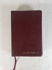 NIV Study Bible by Donald Burdick (1995, Leather, Burgundy) Red Letter, Indexed