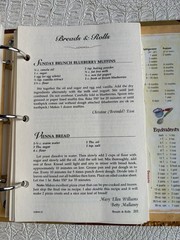 Cookbook Heavenly Delights St Mary’s Church Pennsylvania 3-Ring 354 Pages 2012