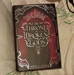 FairyLoot The Throne of Broken Gods Gods & Monsters Book 2 Amber V. Nicole HC