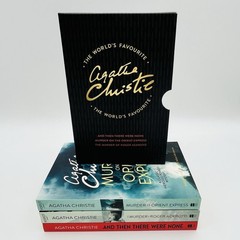The World’s Favourite Agatha Christie 3 Book Collection Boxset Paperback Mystery