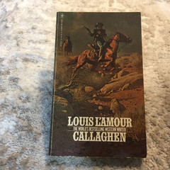 Callaghen Louis L’Amour 1977 Bantam Books Army Veteran’s Code Frontier Justice