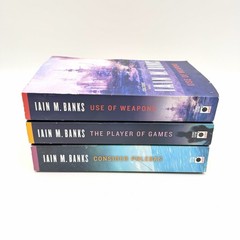 The Culture Series By Iain M. Banks Set – Use Of Weapons Consider Phlebas Player