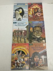 Lot Of 31 Who HQ Books – “Who Is “/” What Was”/ “Where Is” Paperback Stories
