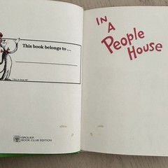 Vintage Dr Seuss Childrens Book Lot of 3- ABC, In A People House, Dictionary HC