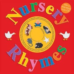 Nursery Rhymes: with a Sing-Along Music CD – Board book – VERY GOOD