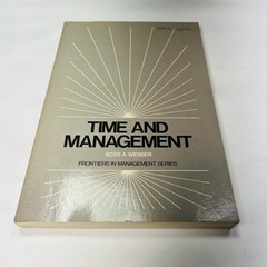 Time and Management Ross A. Webber 1972 Frontiers Series Van Nostrand Reinhold