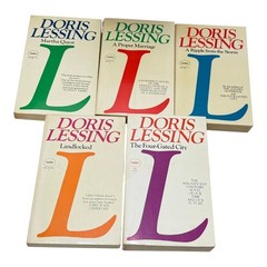 Doris Lessing Children of Violence 5 Book Boxed Set Martha Quest Gold Vintage PB