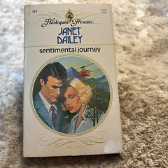 Sentimental Journey Romance Paperback Book Janet Dailey Harlequin Books 1979