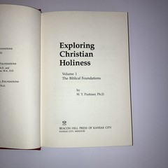 Exploring Christian Holiness by Bassett And Greathouse – 3 Volume Set, 1983
