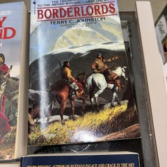 Lot of 8 westerns historical paperbacks by Terry C. Johnston Euc
