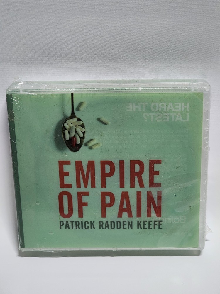Empire of Pain by Patrick Radden Keefe [Audio CD] 15 Discs