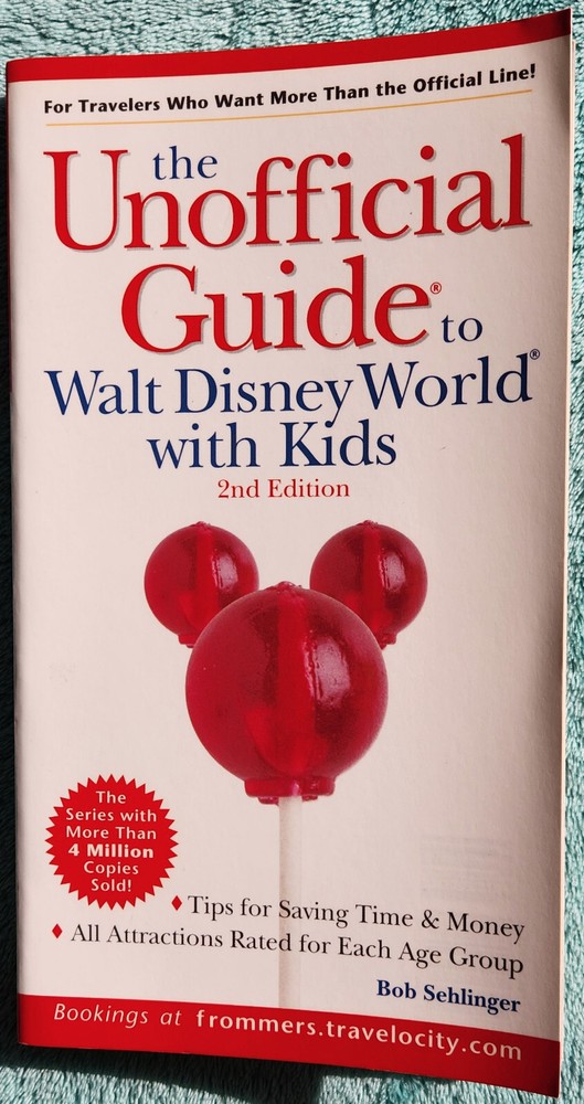 The Unofficial Guide To Disney World With Kids 2001 Paperback 216 Pages