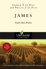 James: Faith That Works (Lifeguide Bible Studies) – Paperback – VERY GOOD