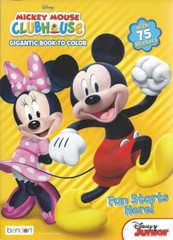 224 Page Disney Mickey Minnie Mouse Coloring Book Children’s Boys Girls Kids