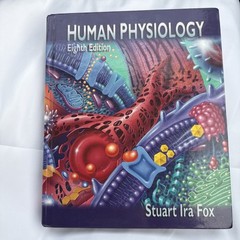 HUMAN PHYSIOLOGY – EIGHT EDITION BY STUART IRA FOX Hardcover Book