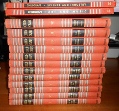 CHILDCRAFT IN 14 VOLUMES Complete Set 945, 1949 – HC GC