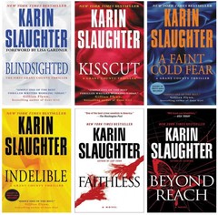 Complete Set Series Lot of 6 Grant County books by Karin Slaughter Blindsighted