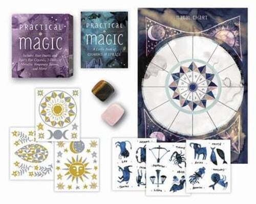Practical Magic: Includes Rose Quartz and Tiger’s Eye Crystals, 3 Sheets of: New
