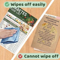 3pcs/set Diabetes Food List Healthy Meal Guide Glucose Food Chart Plan Handbook