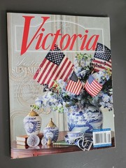 Victoria Magazine -July/August Issue -Festive Summer-Celebrating America’s 250th