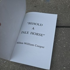 Behold a Pale Horse by William Cooper 1991 rare book