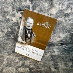 Al Kardec Spiritism in its Simplest Expression Paperback Book Brown