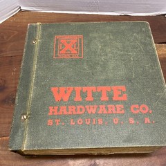 Witte Hardware Co. General Catalog No. 120 St. Louis Vintage Wholesale