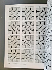 Lot of 3 Jumbo Crossword Books by Kappa -USA & 2 Superbs- 380+ Puzzle Challenges