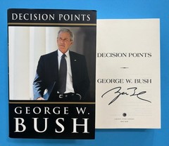 Decision Points SIGNED President George W. Bush 2002 Hardcover Book