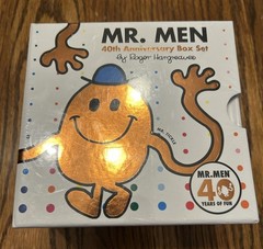 Mr. Men 40th Anniversary Box Set-10 Book Hardcover Set R. Hargreaves- New/Sealed