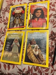 Vintage 1973 National Geographic Magazine Lot Sept Oct Nov Dec Vol 144 3-6 Mags
