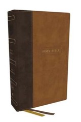 KJV Holy Bible with Apocrypha and 73,000 Center-Column Cross References, Brown